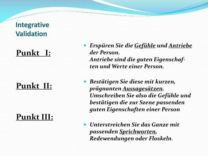 Validation Nach Richard 4 Schritte www.slideserve.com