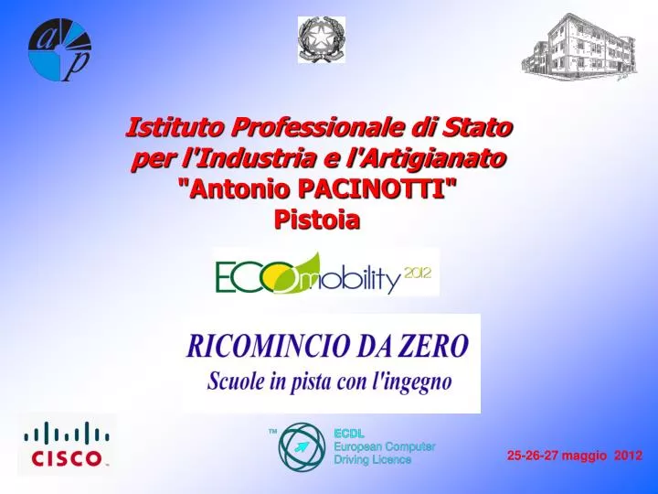 PPT - Istituto Professionale di Stato per l'Industria e l'Artigianato