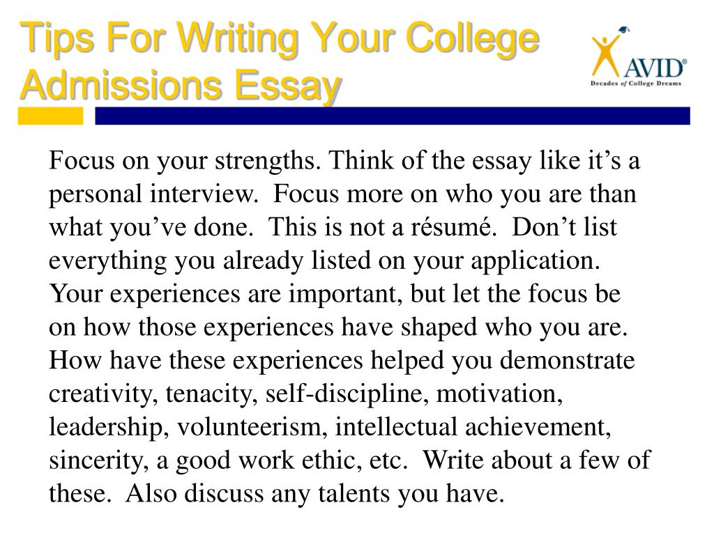 best college admissions essay in 10 steps download