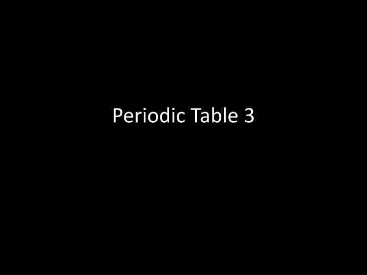 periodic table 3 n.