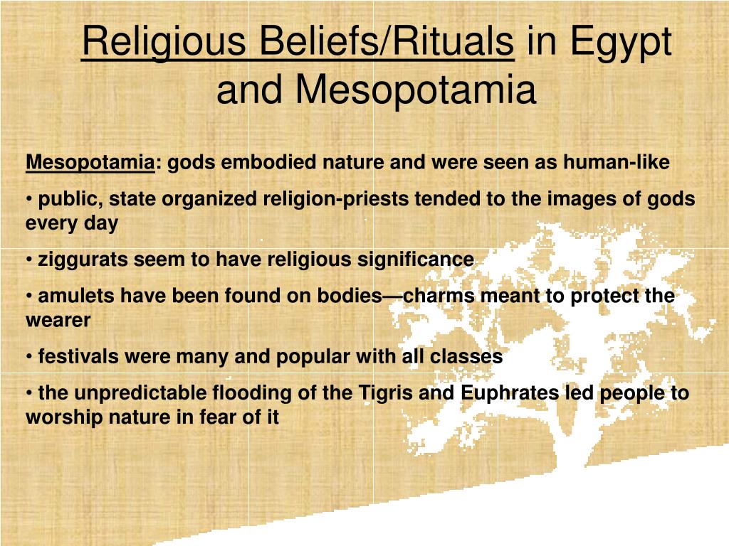 compare mesopotamia and egypt