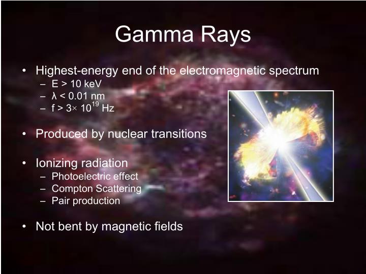 gamma rays