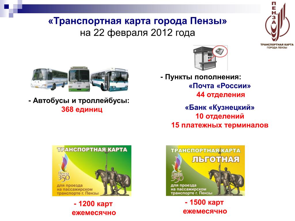 Где Купить Транспортную Карту В Пензе