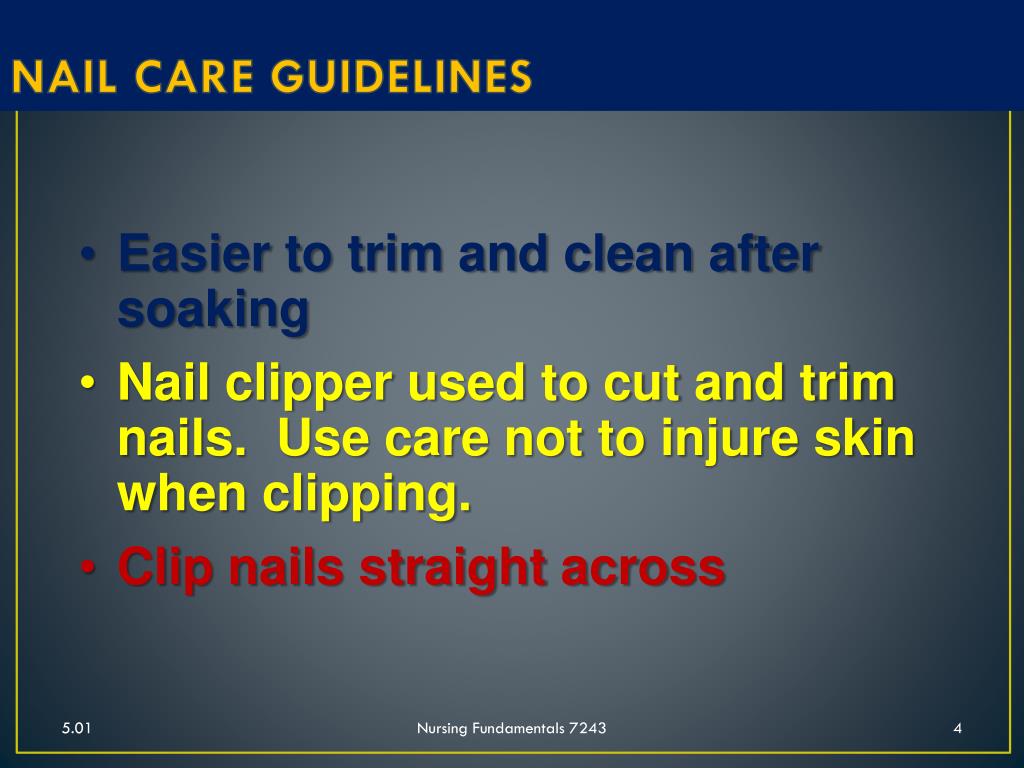 PPT - BASIC FOOT CARE AND MANAGING CPOMMON NAIL PATHOLOGIES PowerPoint  Presentation - ID:301184