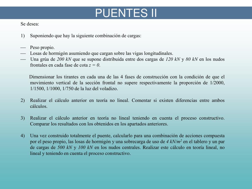 Ppt Puentes Ii Powerpoint Presentation Free Download Id5402118