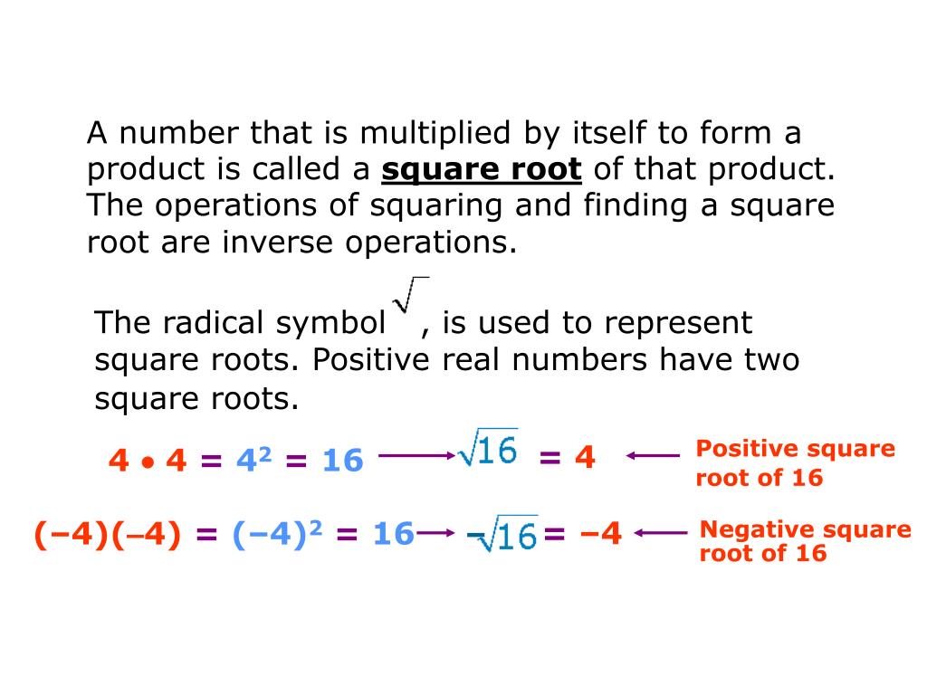 A Rational Number Whose Square Root Is A Whole Number