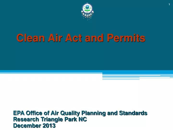clean air act and permits n.