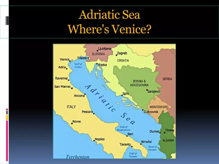 adriatic sea where s venice n.