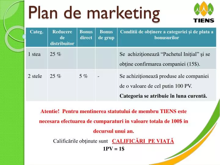 PPT - Plan de marketing PowerPoint Presentation, free download - ID:5404694