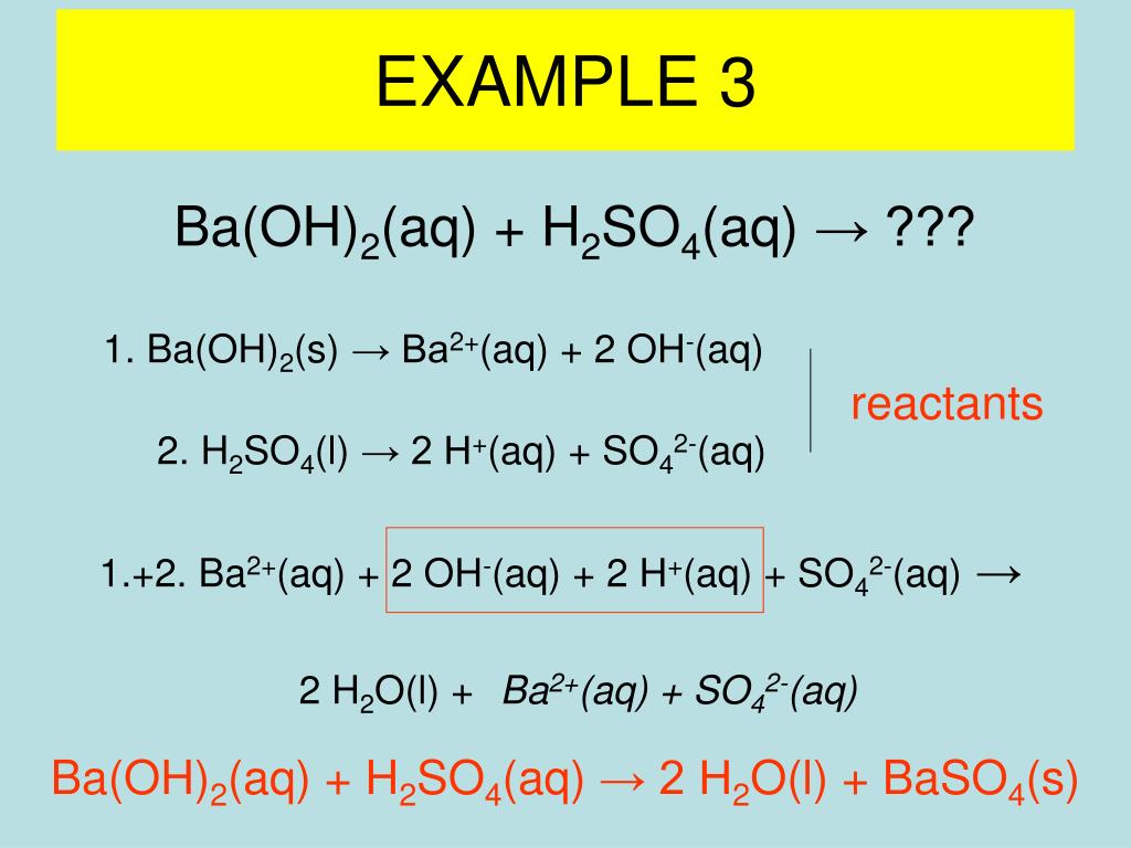 Соляная кислота взаимодействует с ba oh 2. Схема реакций ba(Oh)2. Ba Oh 2 h2so4 конц. Ba Oh 2 h2so4 реакция. Ba Oh 2 h2so4 избыток.