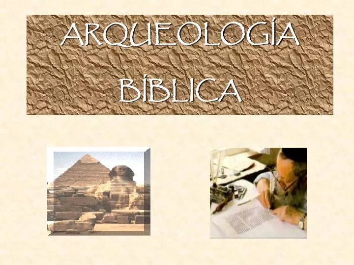 Ppt Arqueologia Biblica Powerpoint Presentation Free Download Id