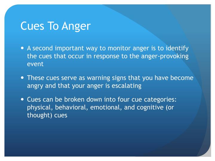Ppt anger management for substance abuse and mental health clients