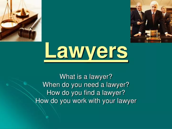 lawyers n.