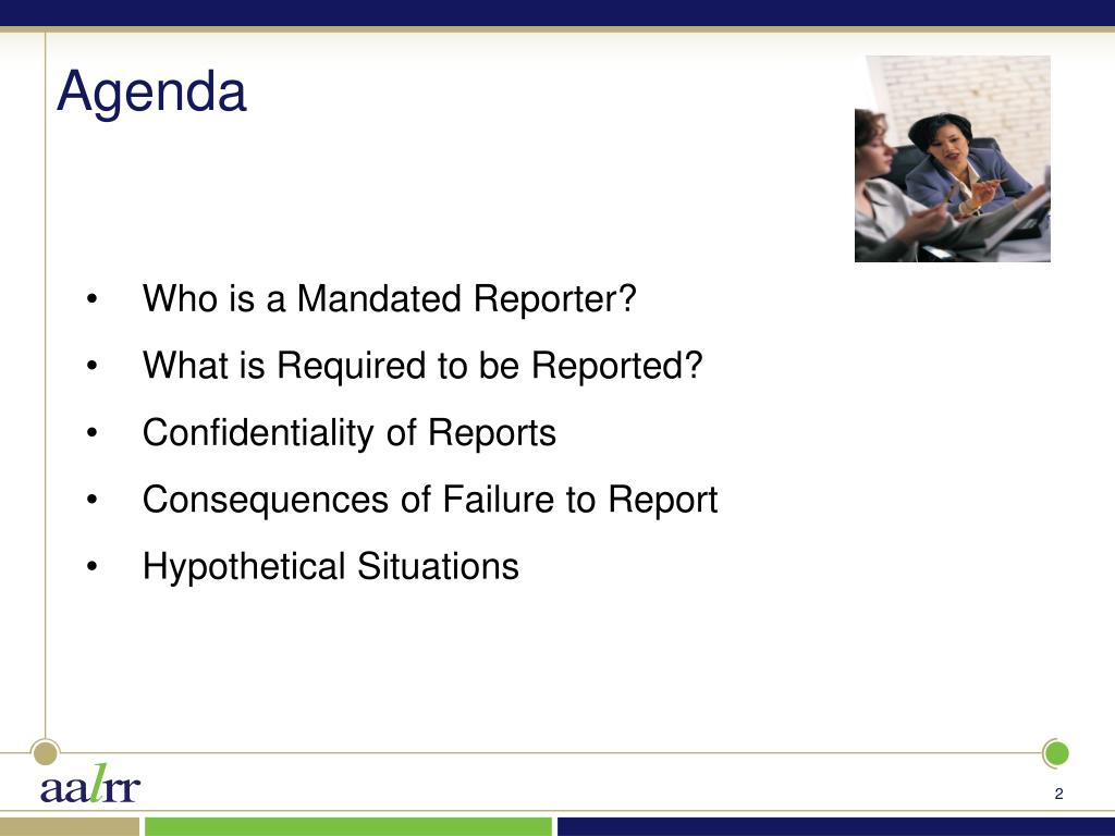 Ppt mandated reporting powerpoint presentation free download id