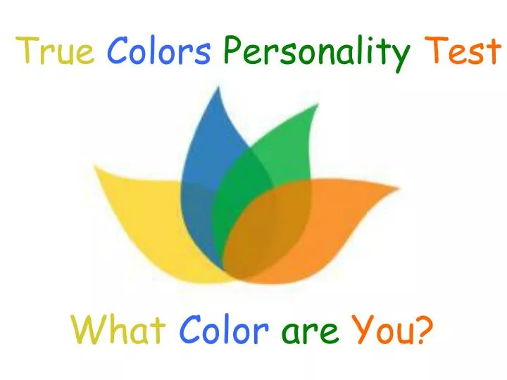 True color personality test free