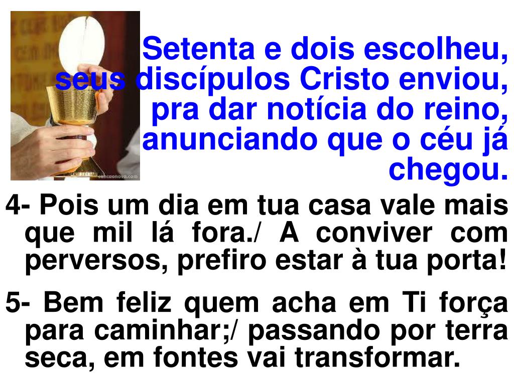 PPT - BEM-VINDOS À 14ª semana COMUM! Festa de Santa Paulina de Jesus  PowerPoint Presentation - ID:5408697