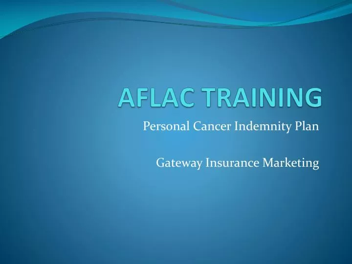 personal cancer indemnity plan gateway insurance marketing n.