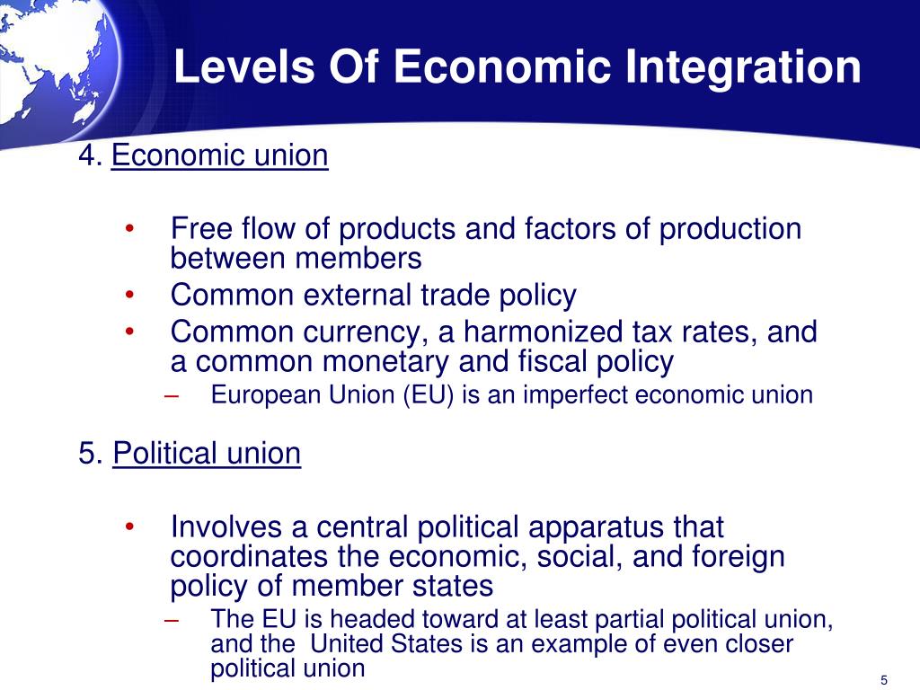 Ppt Chapter 8 Regional Economic Integration Powerpoint Presentation