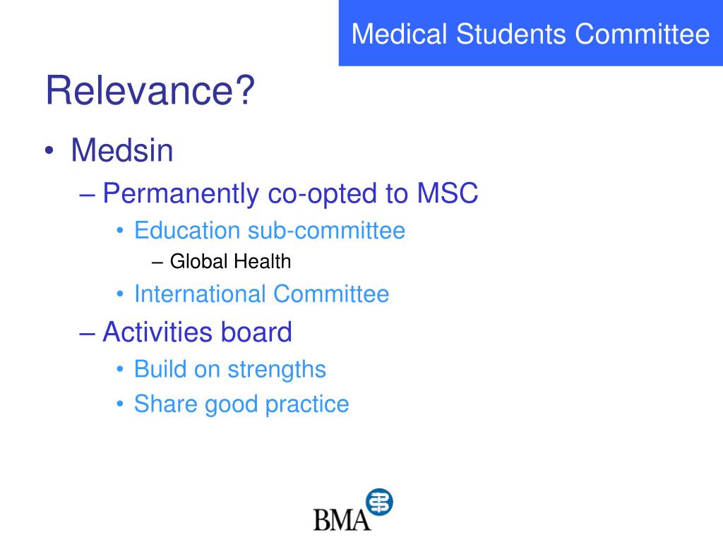 PPT - BMA Medical Students Committee PowerPoint Presentation, free ...