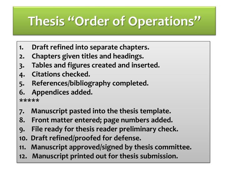 Proquest thesis order