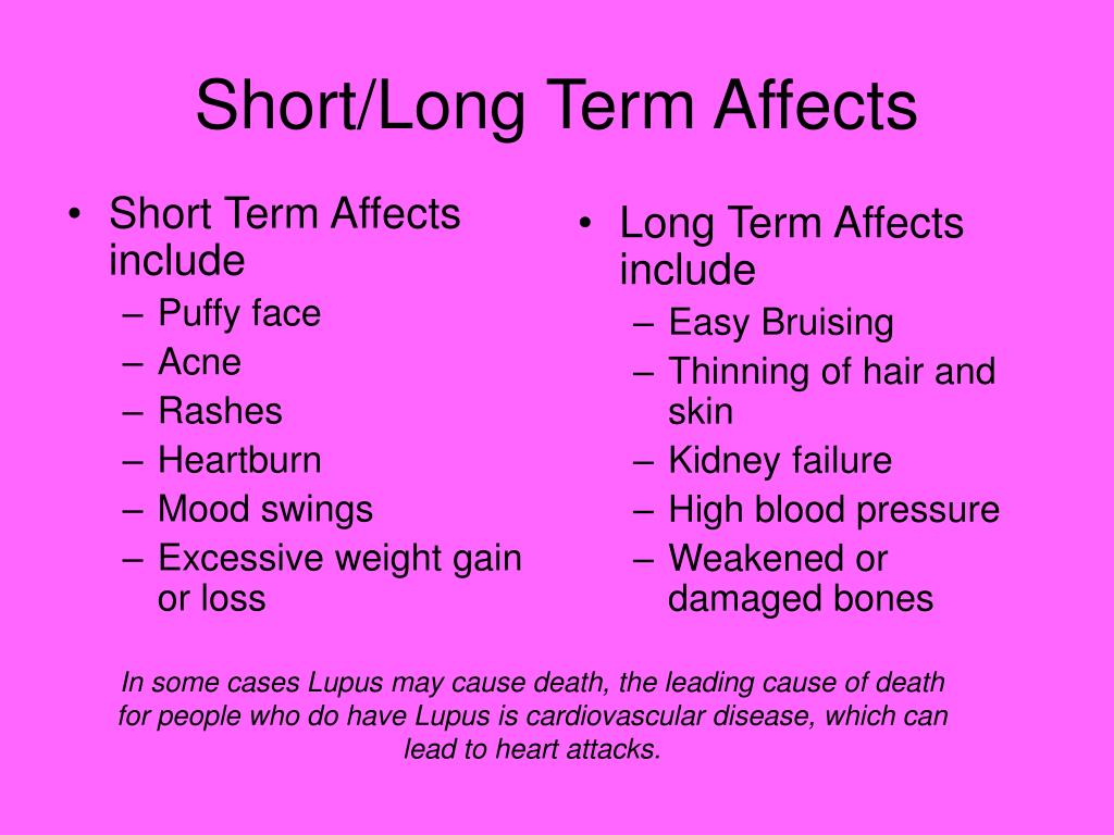 Effect terms