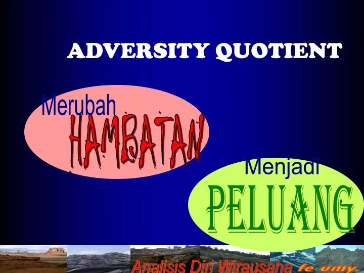 adversity quotient n.
