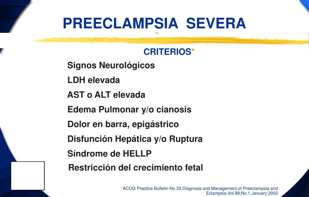 Hipertensión embarazo acog Hipertensión embarazo acog