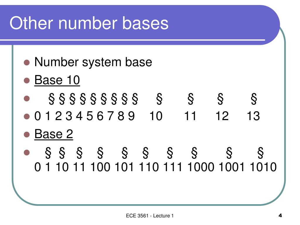 powerpoint presentation on binary number system