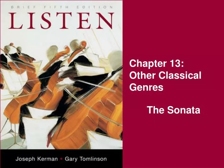 PPT Chapter 13 Other Classical Genres PowerPoint Presentation, free