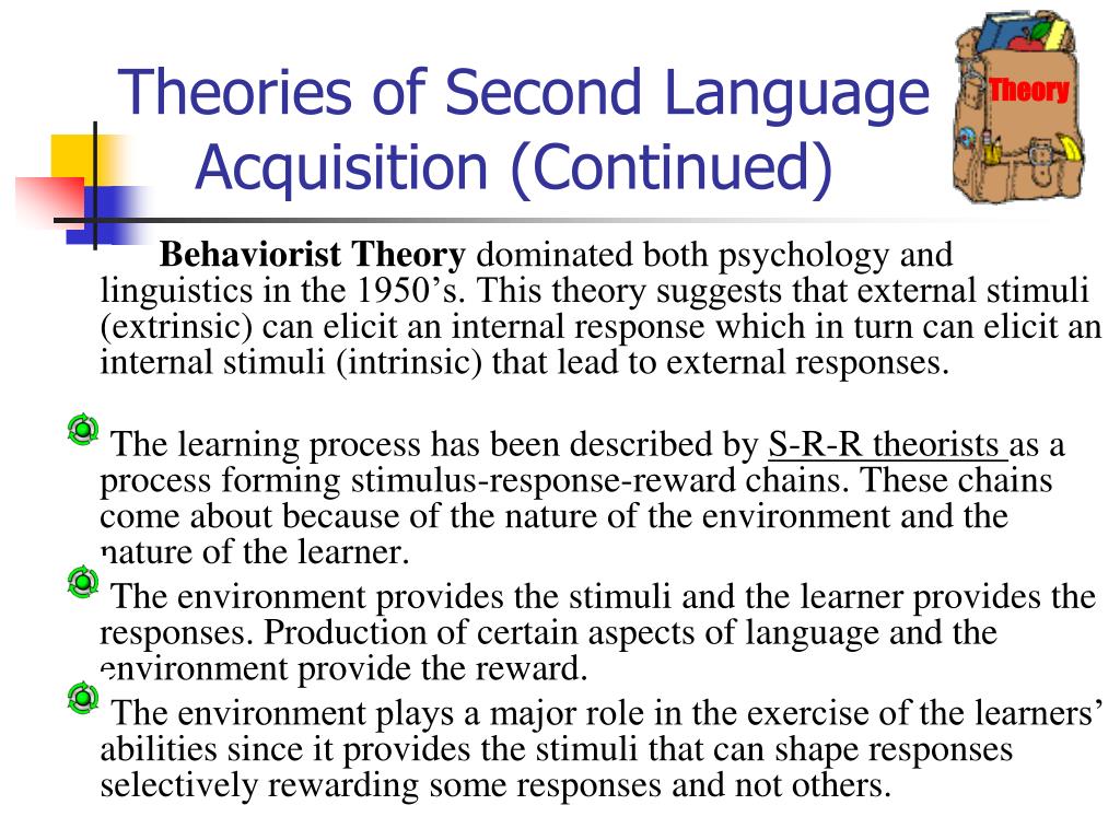 hypothesis theory of second language acquisition