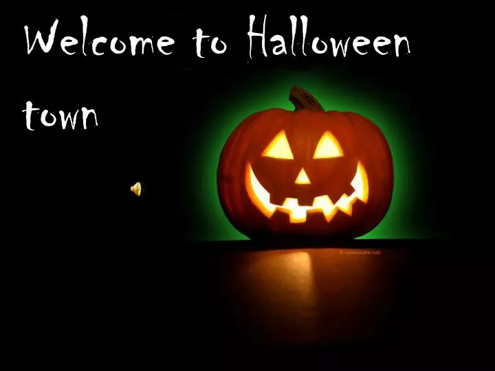 welcome to halloween town n.