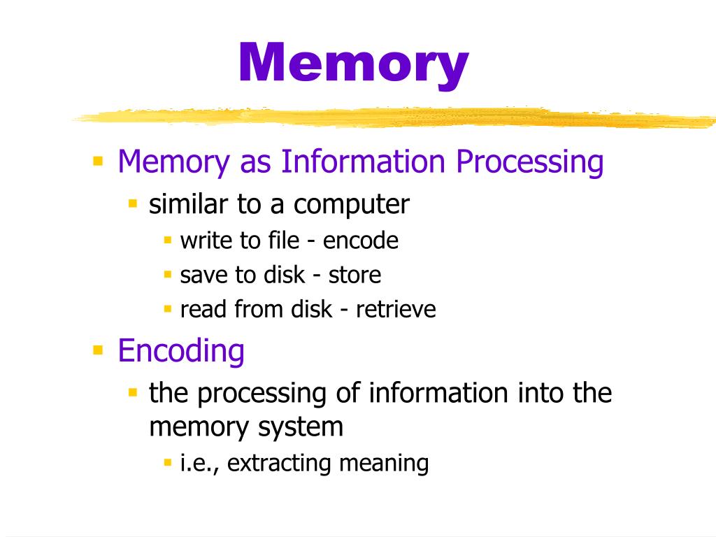 the persistence of memory meaning psychology