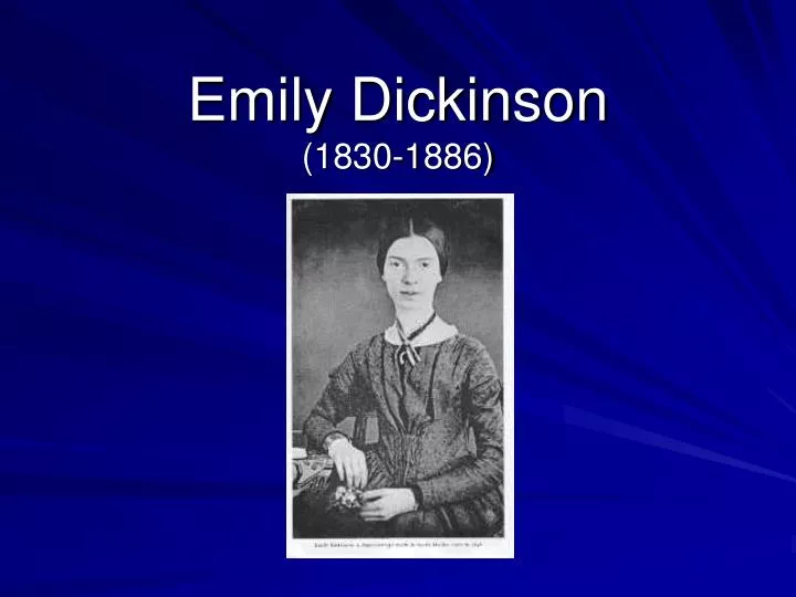 a biography of the american poet emily dickinson a biography of the american poet emily dickinson