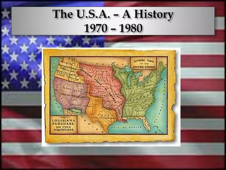 the u s a a history 1970 1980 n.