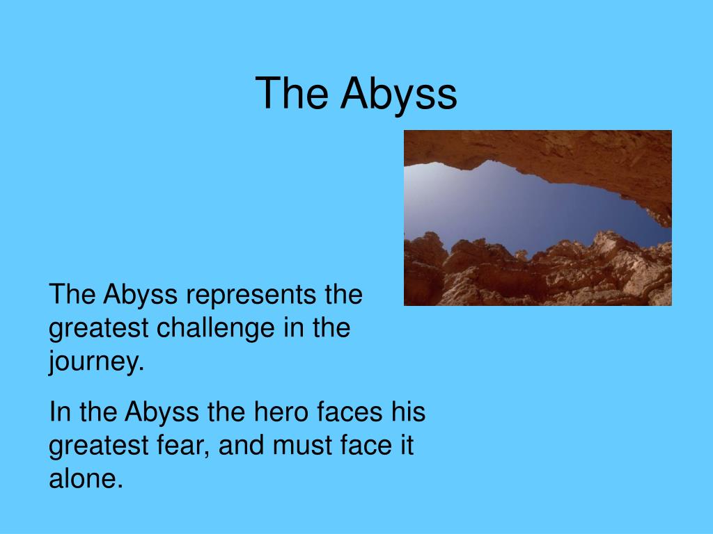 the hero's journey abyss