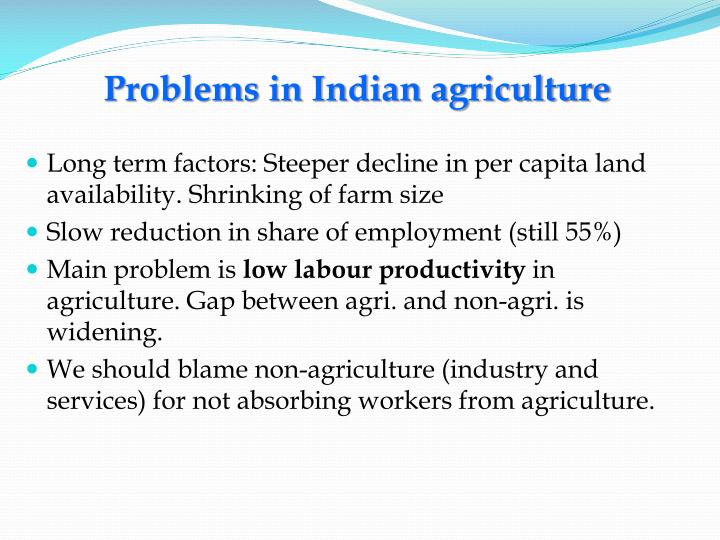 PPT - Inclusive Growth and Indian Agriculture PowerPoint Presentation ...