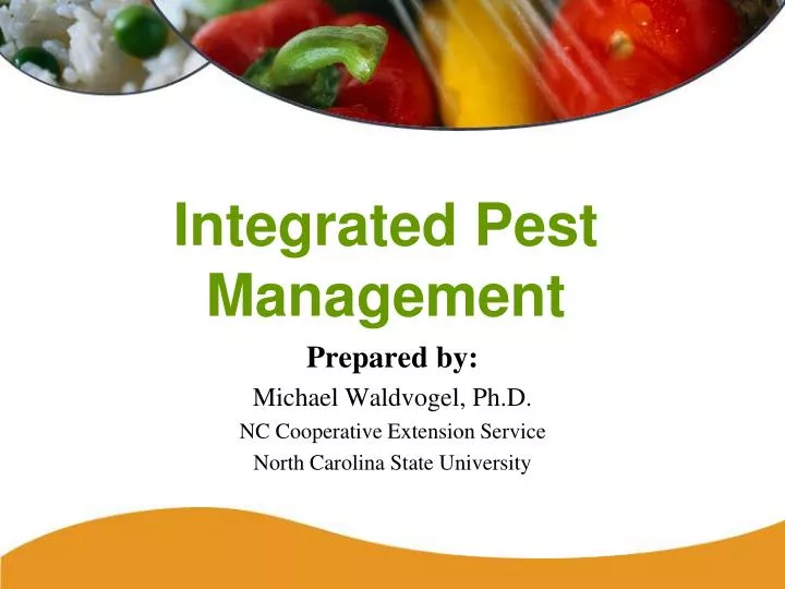 integrated pest management n.