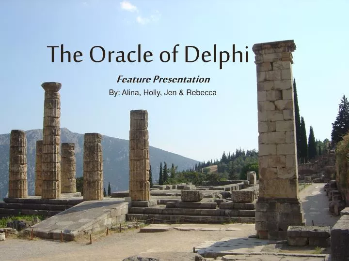PPT - The Oracle of Delphi PowerPoint Presentation, free download - ID ...