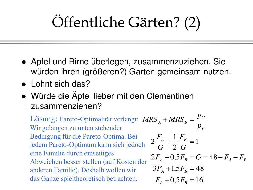 PPT - Sicherheitsäquivalent der Lotterie L PowerPoint ...