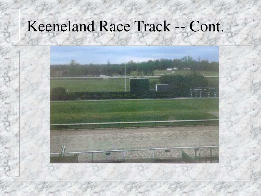 Keeneland picture powerpoint