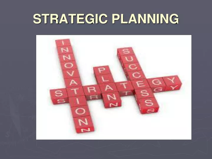 strategic planning n.