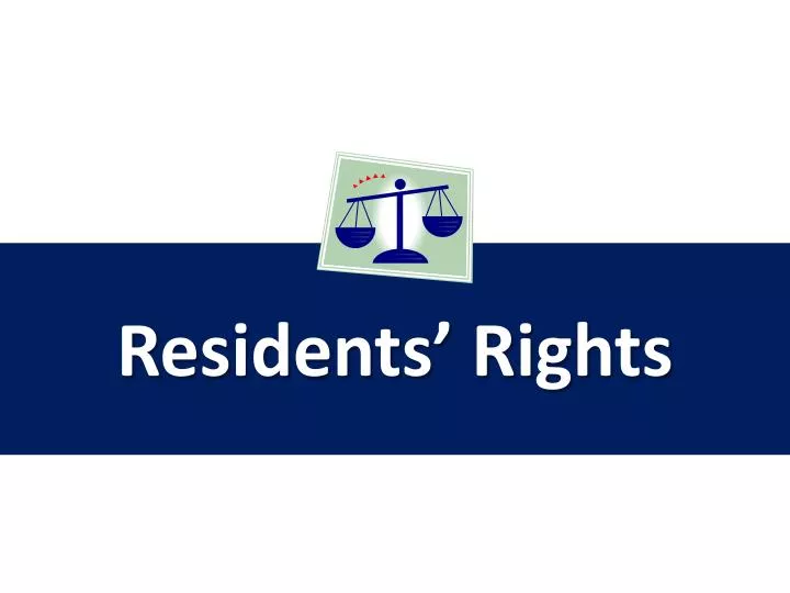 rights residents presentation ppt powerpoint