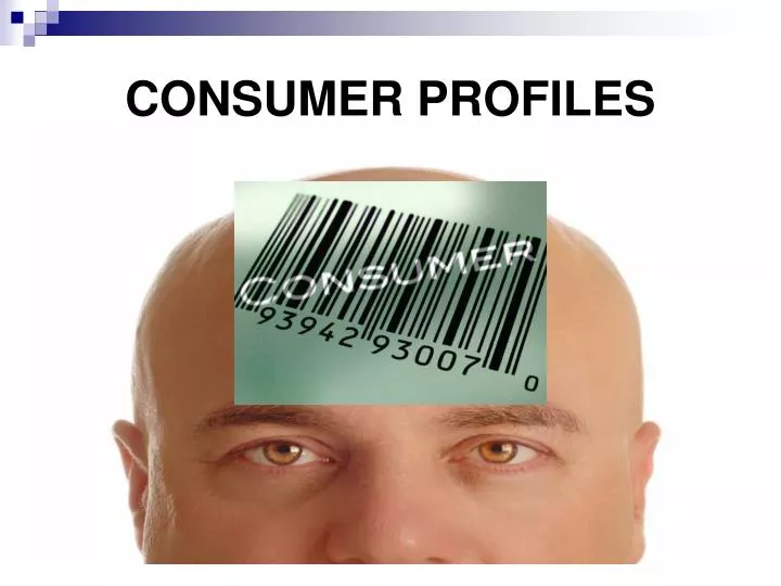 consumer profiles n.