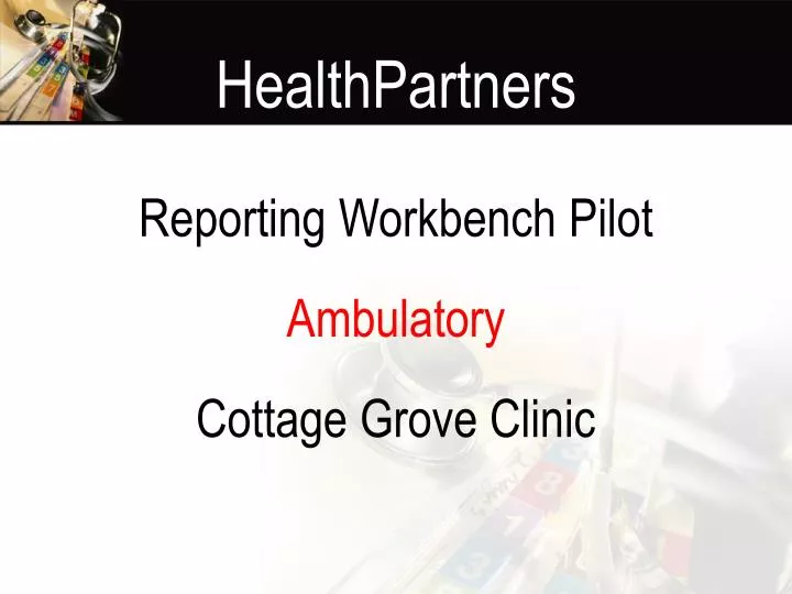Ppt Healthpartners Powerpoint Presentation Free Download Id