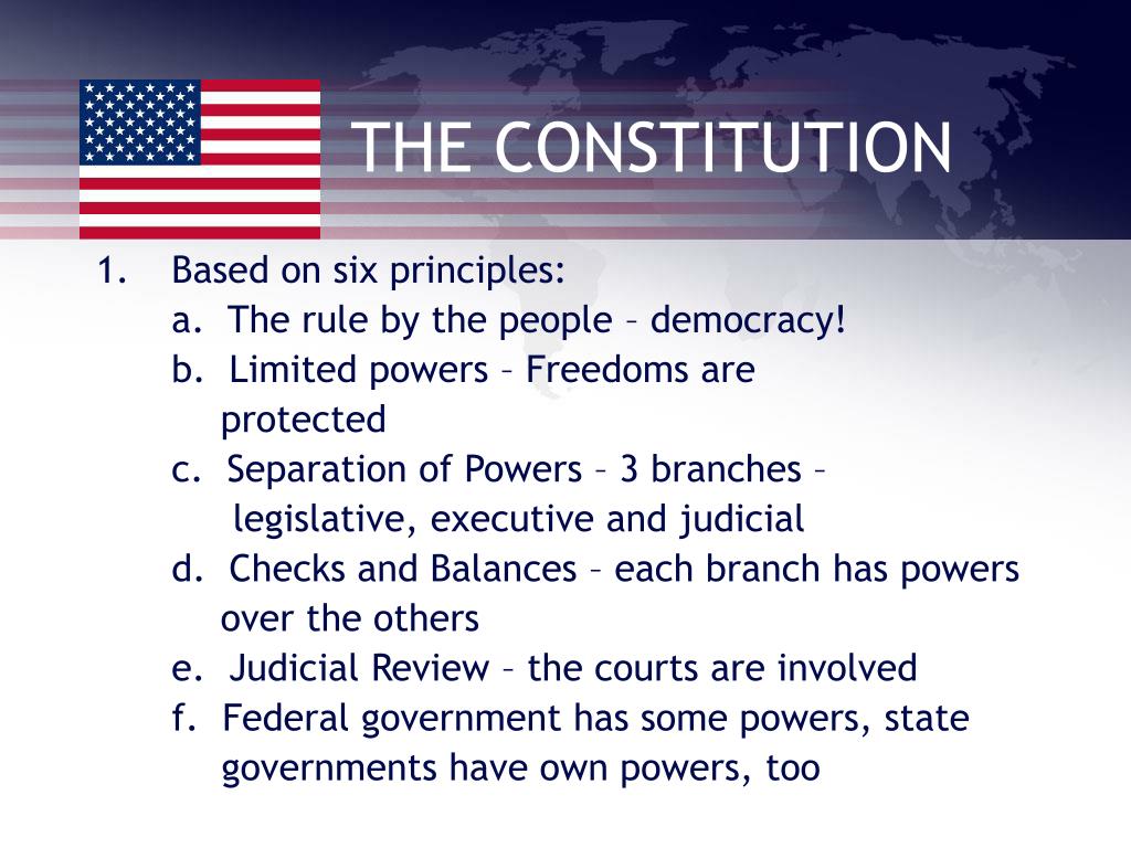 Ppt How Did The Constitution Strengthen The Us Govern