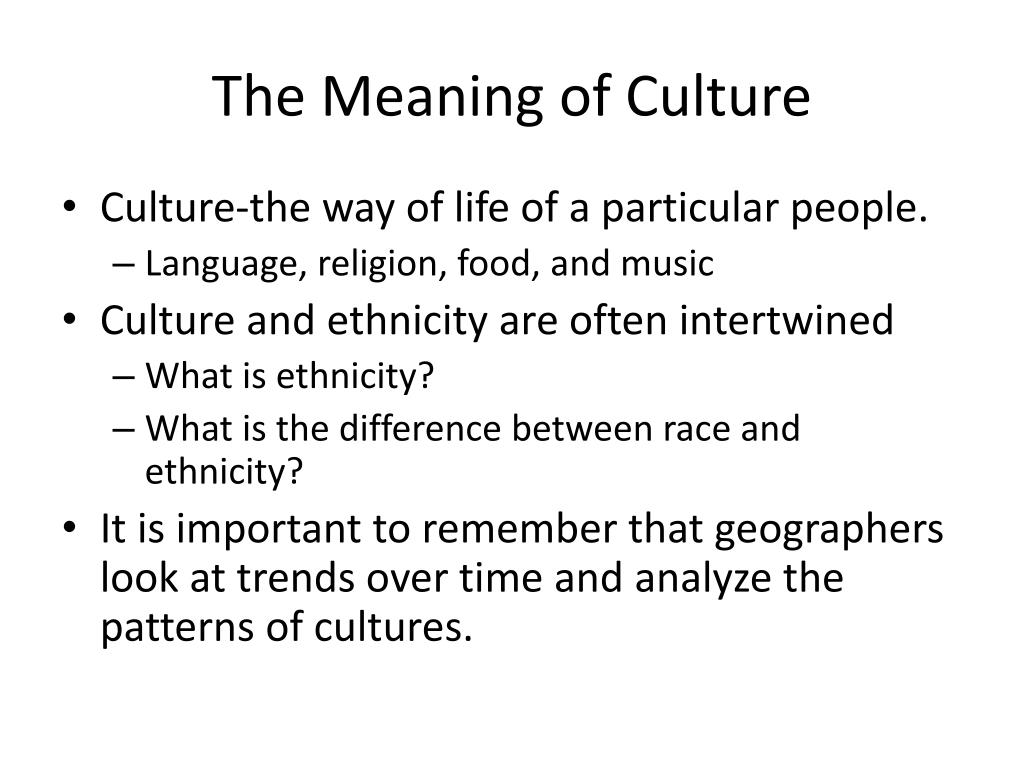 PPT Cultural Patterns and Processes PowerPoint Presentation, free