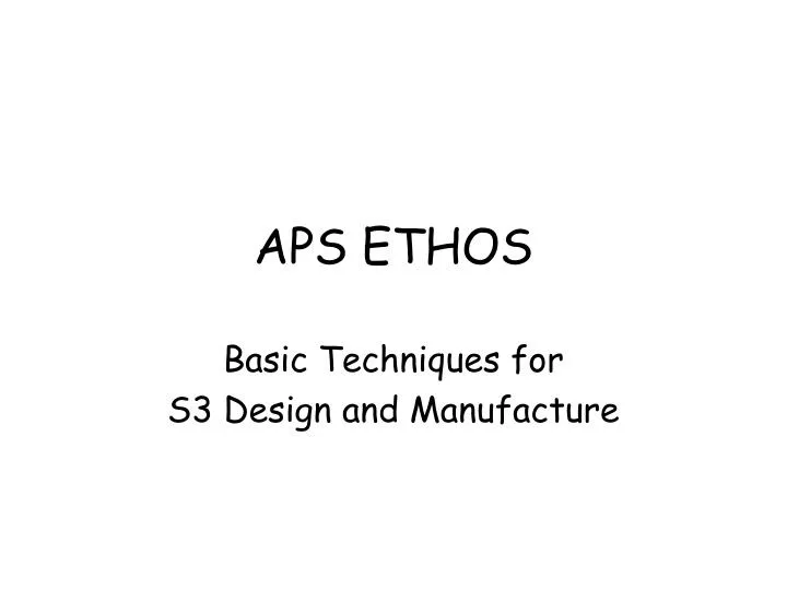aps-ethos software download free