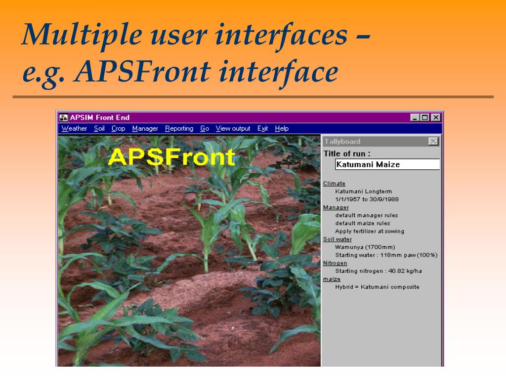 apsim site apsim site