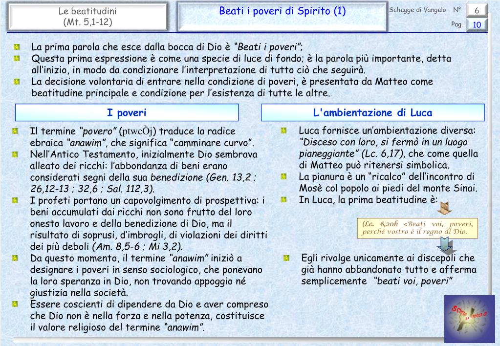 Le Beatitudini Nella Vita Quotidiana PPT - Le beatitudini PowerPoint Presentation, free download - ID:5418889