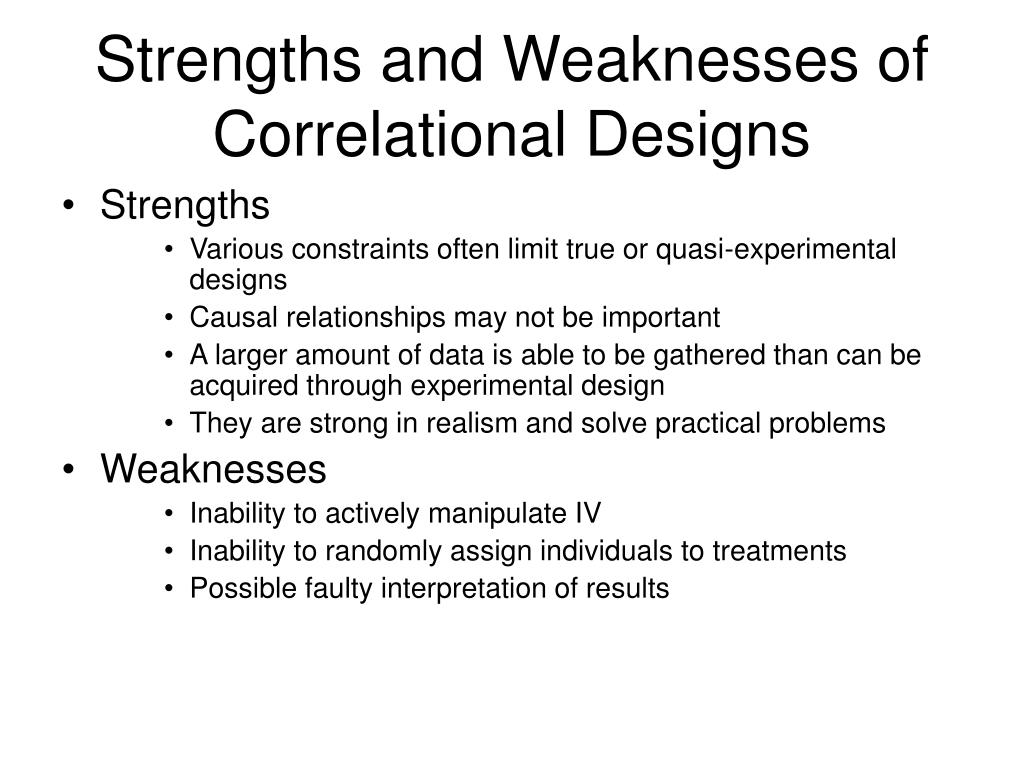 descriptive research design strengths and weaknesses